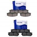 Aintier Automotive Replacement Brake Pads Front Rear Fit For Chevrolet Captiva Sport 2012-2015 For Equinox 2007-2009 Pontiac