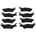 Front Rear Brake Pads Rotors For 2012-14 Can-am Renegade 800r Efi Std 
