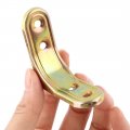 Uxcell Metal Furniture Cabinet Right Angle Corner Brace Support Fastener Bracket 12pcs