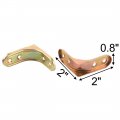 Uxcell Metal Furniture Cabinet Right Angle Corner Brace Support Fastener Bracket 12pcs