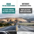X Autohaux Car Dashboard Cover Gray Polyester Non-slip Mat Protector Carpet Sun Proof For Chevrolet Malibu 2016 2017 2018