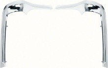 1968-72 Chevy Ii Nova Eyebrow Moldings Pair