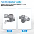 X Autohaux 1 Set Front Left Right Side Door Lock Cylinder With Keys For Chevy Colorado Gmc Canyon 2004-2012 Hummer H3 2006-2010