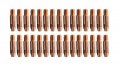 Riverweld 24kd Mb24 Co2 Mig Mag Welding Torch 140 0379 Contact Tips 045 Consumables 30pk