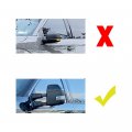 Dynamic Sequential Flashing Led Sidemirror Turn Signal Light Switchback Drl Towing Parking Lamp Compatible With 2017-2022 2023