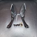 Carbon Fiber Rearview Side Mirrors For Honda Cb Cbr600 F3 F4i Shadow Vt1300 Vtx 1300 1800 