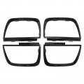 Newyall Pack Of 4 Black Replacement Tail Light Taillight Bezel Cover