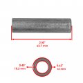 Caltric 4x Front Upper Or Lower Left Right A-arm Shaft Compatible With Polaris Sportsman 850 2010