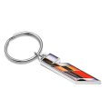 Cadillac V Logo Shape 3d Die-cut Metal Key Chain Key-charm Official Licensed