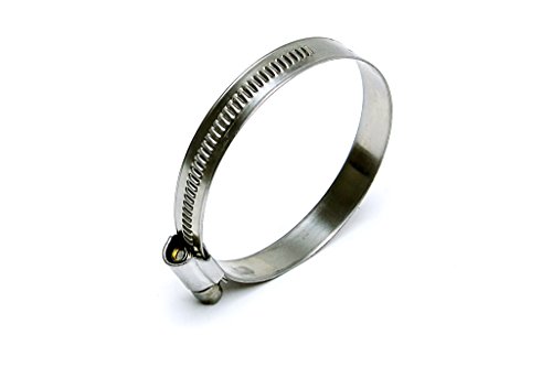 Hps Emsc-20-32x10 Stainless Steel Embossed Hose Clamps Sae 12 Effective Size 7 8 1-1 4 3 Band Pack Of 10