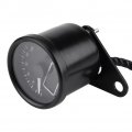 Universal Motorcycle Speedometer 0 160km H Digital Led Lcd Tachometer Speed Gauge Retro Black