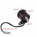Universal Motorcycle Speedometer 0 160km H Digital Led Lcd Tachometer Speed Gauge Retro Black