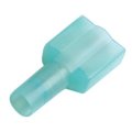 Wire Terminal Nylon Blue 1 4 Inches Width Size 16-14 Ga Gauge 