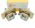 M Mati Front Left Right Brake Calipers With Pads For Can Am Ds 650 2001-2007 705600044 705600043