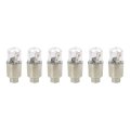Led Valve Stem Caps Lights Kit Led Wheel Bike Tire Neon Light Bulb For Car Motorcycle Tyre Dust Cap Waterproof Spoke Flash 