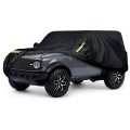 Waterproof Car Cover For 2021 2026 Ford Bronco 2 Door 6 Layer All Weather Protection With Cotton Liner Zipper And Windproof 