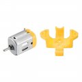 Uxcell 130 Electric Motor Kit 3v 22000rpm Mounting Bracket Holder 5 Set