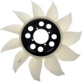 Clutch Fan Blade For Mercury Mountaineer 1998 1999 2000 2001 Puller Airflow Forward Align Fin F87z8600fa Black And White 