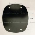 Hood Mirror Black With Mounting Kits Passenger Side Fit Kenworth T680 Peterbilt 579 587