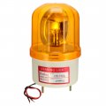 Uxcell Warning Light Rotating Flashing Industrial Signal Alarm Tower Lamp Ac 110v Yellow Lte1101