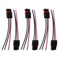 2024 New 6pcs 12awg Pulse Power Plug Pigtail Connector Bus Bar Harness Connectors For Polaris Ranger Xp 1000 Rzr Rs1 Pro