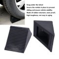 Keenso Wheel Chockss For Trailer Motorcycle Chock 2pcs Mini Rubber Chock Set 5x3x2-1 2in Premium Tire Stopper Blocks Atvs Ridin