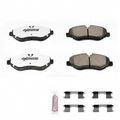 Evolution Truck And Tow Z36 Carbon Fiber Ceramic Front Brake Pad Set With Installation Hardware For Dodge Sprinter 2500 