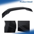 Rear Trunk Spoiler Wing R Style For Elantra 2021 2022 2023 2024 Glossy Black Plastic Middle Self Adhesive Sporty Look