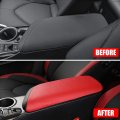 Xiter Car Armrest Cover Saver 1 Pc Center Console Leather Pad Fit For Toyota Camry 2018-2024 Central Box Protector Interior