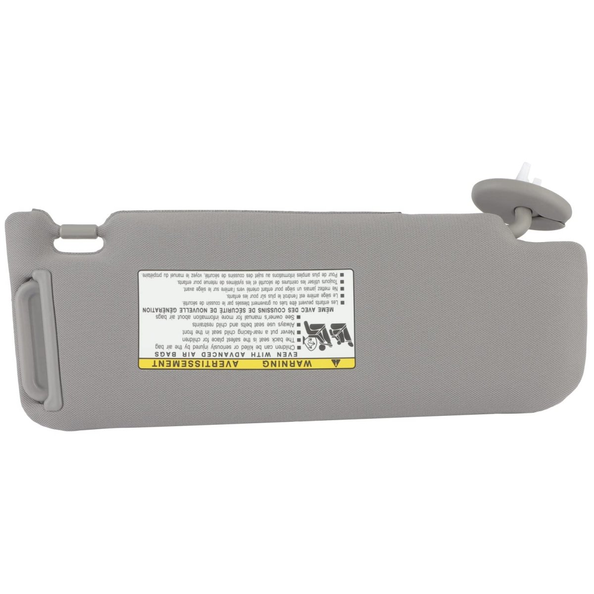 Sun Visor Fit For 2012-2017 Toyota Camry With Sunroof Left Driver Side Gray