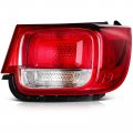 Headlight Assembly Right Side Replacement For 2013-2015 Chevy Malibu Lens Color Red 