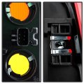 Acanii For 1999-2004 Jeep Grand Cherokee Tail Brake Lights Lamps W Circuit Board Left Right