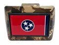 Elektroplate Tennessee State Flag All Metal Camouflage Hitch Cover For Trucks And Suvs Fits Standard 2 Trailer Receivers