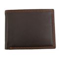 Style N Craft 300720-br Brown Bi-fold Slim Wallet 