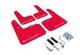 Rally Armor 12-13 Hyundai Veloster Red Mud Flap W White Logo 