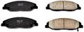 Z16 Replacement Ceramic Brake Pads Front 16-1332 For Cadillac Cts 2008 To 2014 And Sts 2009 2011 Low Dust Metallic Style 