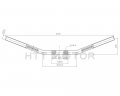 Httmt- Universal 1 Diameter Drag Bar Handlebar Iron Chrome For H-d Sportster And Big Twin Models Bobber Brat Cafe Chopper