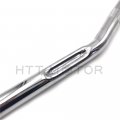 Httmt- Universal 1 Diameter Drag Bar Handlebar Iron Chrome For H-d Sportster And Big Twin Models Bobber Brat Cafe Chopper