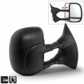 Acanii Telescoping Towing Manual Non Heat Mirror Passenger Side For 99-07 F250 F550 Superduty 00 01 02 03 04 05 06
