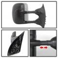 Acanii Telescoping Towing Manual Non Heat Mirror Passenger Side For 99-07 F250 F550 Superduty 00 01 02 03 04 05 06