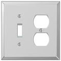 Amerelle 66td Mirror Finish 1 Toggle Duplex Wallplate 