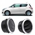 Qii Lu Dashboard Air Conditioning Deflector Outlet Side Roof Round Vent Ventilation For Suzuki Sx4 Swift 2005-2013