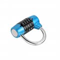 5-digit Combination Padlock 2-1 2-inch Resettable Alphabet Code Lock Blue 