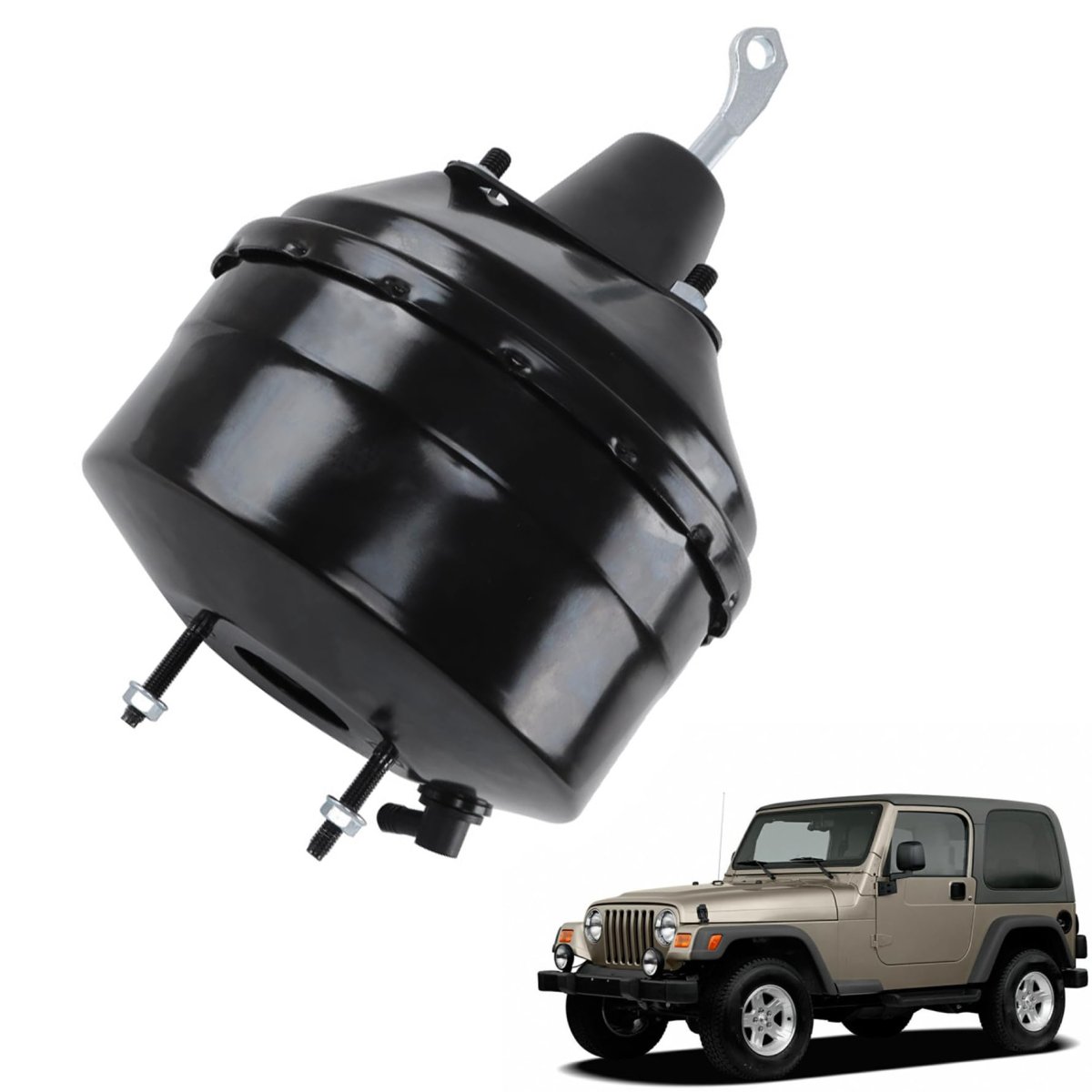 Vacuum Booster Replacement For 1997-2006 Wrangler Tj 54-73198 04798158ac 4798158ab 4798158ac