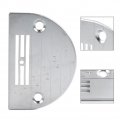 Liru 147150lgw Industrial Single Needle Throat Plate Replacement Steel Silver Sewing Machine For Juki Singer Brother Tacsew