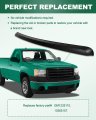Hood Molding Trim For Gmc Sierra 1500 2007 2013 2500 Hd 2010 3500 Matte Black Abs Replacement Part 10385157
