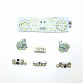 July King 7 Pcs 6000k 72 Leds 5050smd Led Interior Reading Lights For Volkswagen Golf Mk6 2008-2012 High Brightness