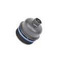 Engine Oil Filter Cap For Chevy Colorado 2016 2017 2018 2019 Black Nylon Round Screw On With Seal Regular Grade 