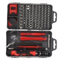 115 In 1 Screwdriver Set Multifunctional Watch Phone Repairing Removal Hand Toolblack Professional Accessories Red