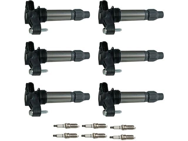 Ignition Coil And Iridium Spark Plug Kit 12-piece For 2010-2015 Chevy Camaro 3 6l V6